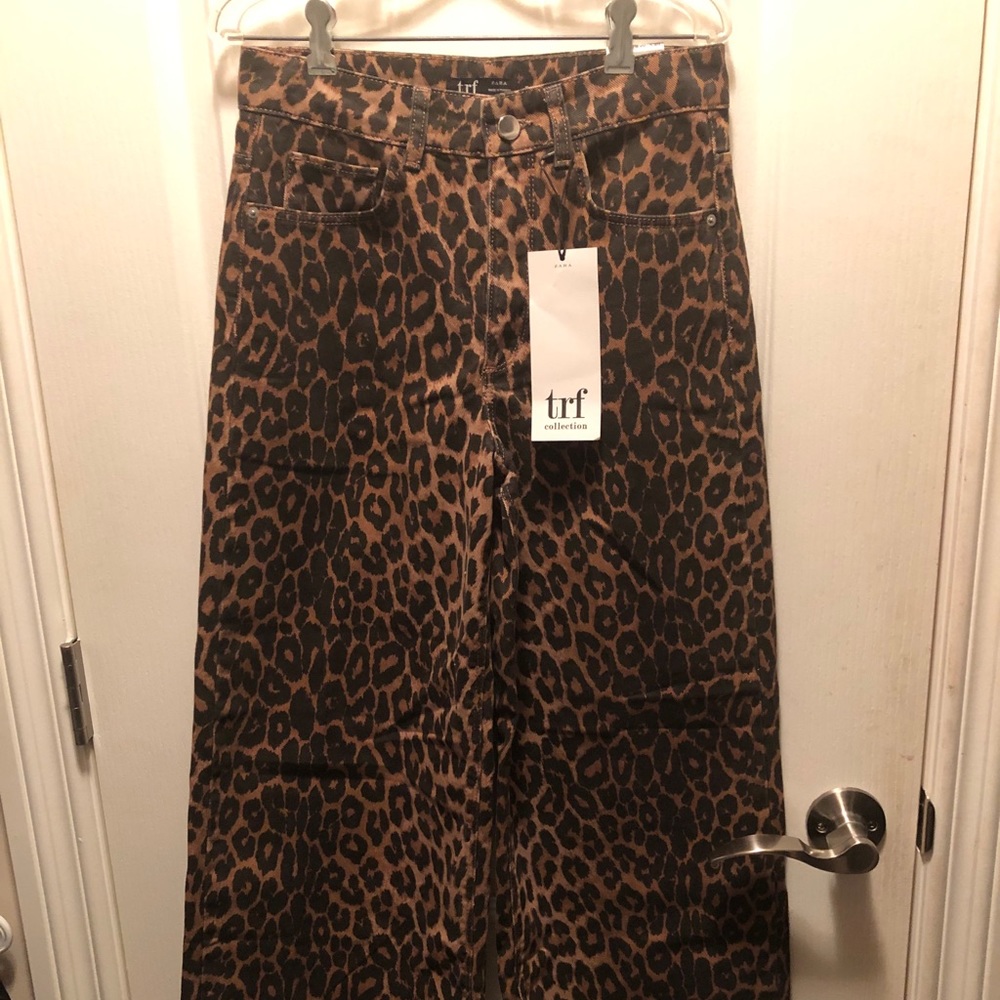 Cheetah Print Denim